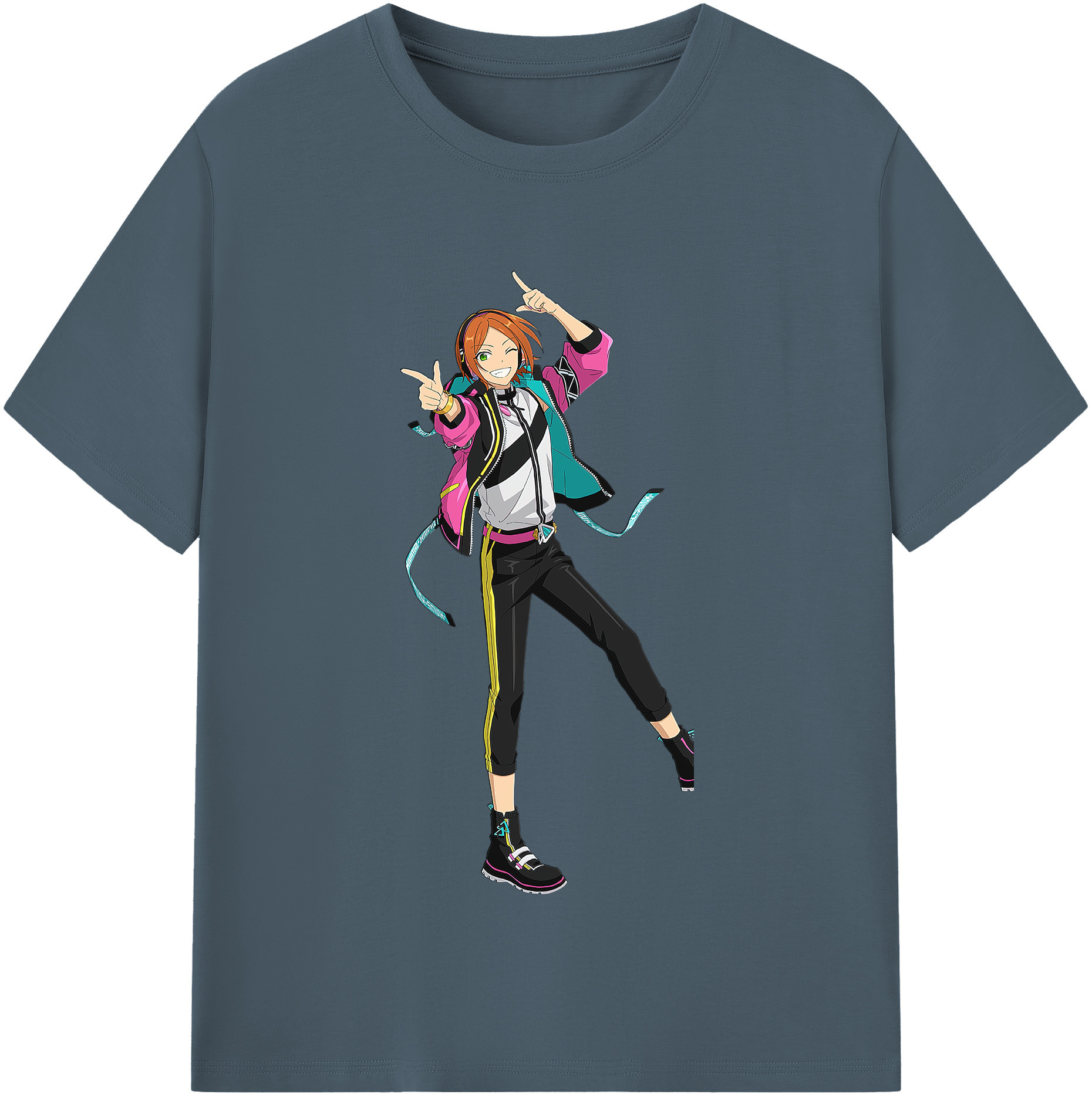 （画像用） あんさんぶるスターズ! Ensemble Stars 綿100％半袖Tシャツ（フロントプリント）